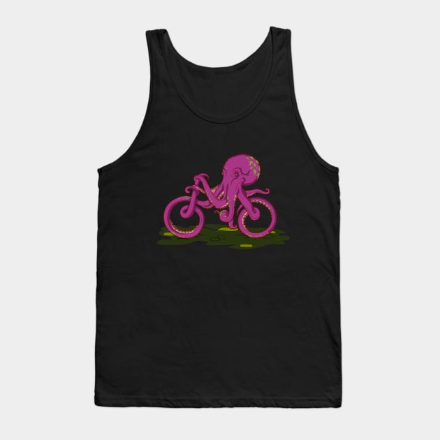 Octopus Tank Top by Design Seventytwo